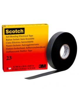 Nastro Isolante Scotch 3M 23.19 mm x 9,15 m, a base di EPR, temperatura nominale per adesione continua fino a 90 °C