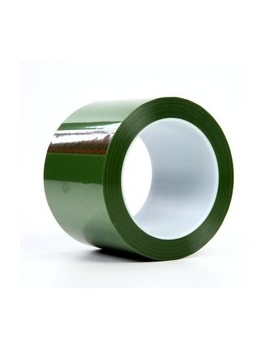 3M™ Polyester Tape 8403 nastro verde in poliestere 25 mm × 66 m con adesivo siliconico resistente fino a 177 °C.