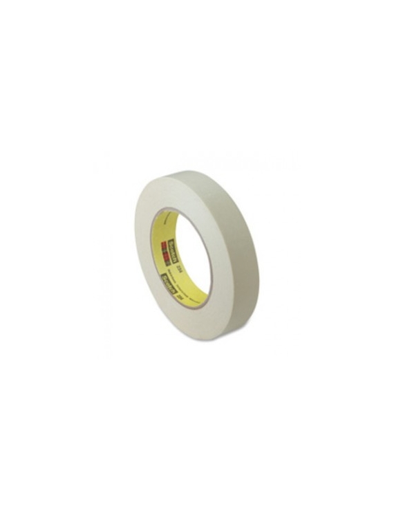 Biadesivo 3M™ 9040 in gomma resina con supporto in TNT, per impieghi generici, colore bianco.
