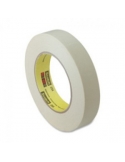 Biadesivo 3M™ 9040 in gomma resina con supporto in TNT, per impieghi generici, colore bianco.