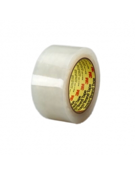3M™ 480 nastro adesivo in polietilene trasparente per riparazione e sigillatura di film plastici,  25 mm x 33 m.