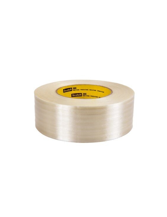 Scotch rinforzato filament 3M 880MSR.19 mm x 50 m, per applicazioni che richiedono adesione a superfici oleose
