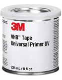 Primer universale per nastri con indicatore UV 3M VHB, adatto a polipropilene, ABS, miscele PET/PBT e altri supporti difficili.