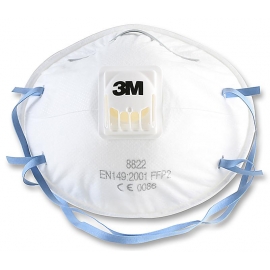 Respiratore monouso 3M 8822 classe FFP2