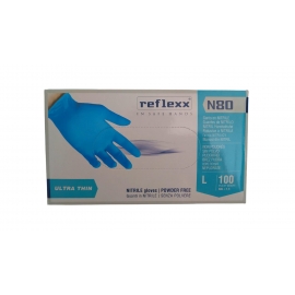 Guanti monouso in nitrile Reflexx N80B