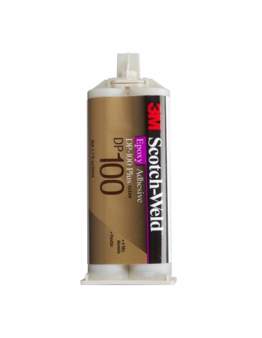 Adesivo, 3M, DP100PLUS, bicomponente, tubo 48,5 ml, epossidico, trasparente