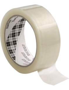 Scotch 3M™ Tartan™ 369 in polipropilene, lunghezza 66m, colore trasparente, adesione eccellente a carta e cartone.