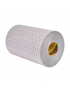 Biadesivo in schiuma acrilica 3M VHB 4936P, grigio, adatto a  substrati ad energia superficiale medio-alta. 2