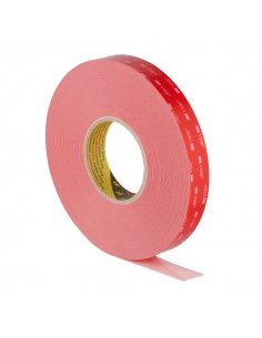 Biadesivo 3M VHB LSE060WF, bianco, ideale per materie plastiche LSE e compositi.