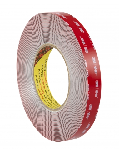 Biadesivo 3M VHB LSE110WF, bianco, adatto per materie plastiche LSE e compositi.