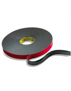 Biadesivo in schiuma acrilica 3M VHB 4611F, grigio scuro, adatto a substrati metallici. 2