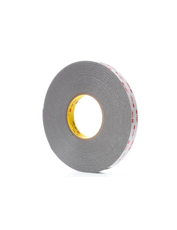 Biadesivo in schiuma acrilica 3M VHB 4926P, grigio, adatto a una vasta gamma di substrati.