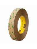 Biadesivo sottile poliestere 3M 93010LE, adatto a materiali come metalli, plastiche, vetro, carta e superfici verniciate.