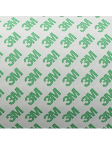 Fodera in carta stampata del biadesivo 3M 9087.