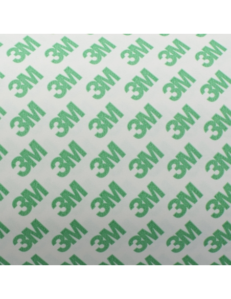 Fodera in carta stampata del biadesivo 3M 9087.