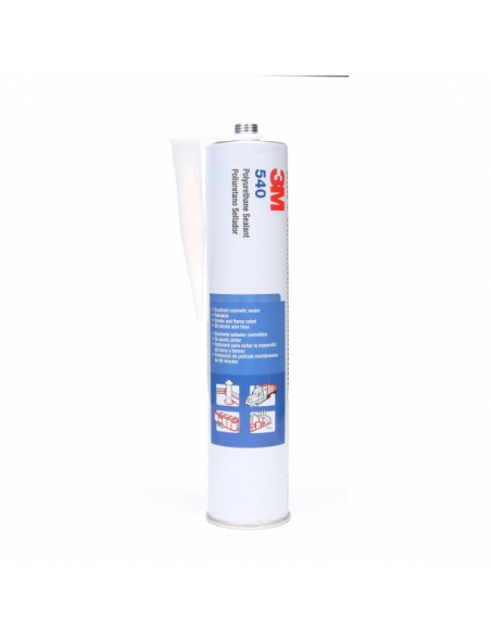 Adesivo Sigillante Poliuretanico 3M 540,310 ml, bianco.