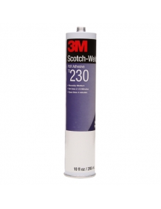 Adesivo Scotch-Weld 3M PUR TS230, 295 ml, bianco, monocomponente, poliuretanico, con lungo tempo di apertura