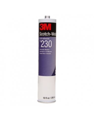 Adesivo Scotch-Weld 3M PUR TS230, 295 ml, bianco, monocomponente, poliuretanico, con lungo tempo di apertura