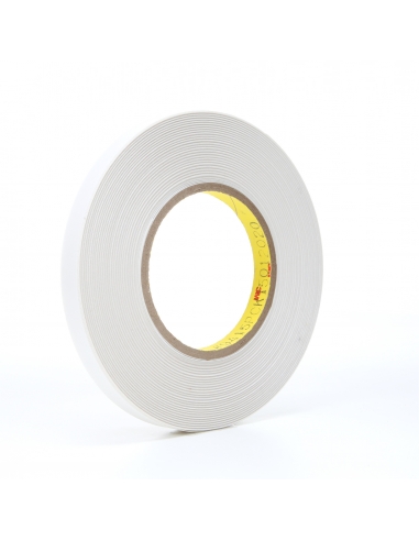 Biadesivo 3M 9415PC removibile riposizionabile, 1219 mm x 66 m, trasparente.