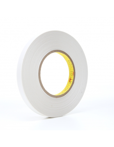 Biadesivo 3M 9415PC removibile riposizionabile, 1219 mm x 66 m, trasparente.