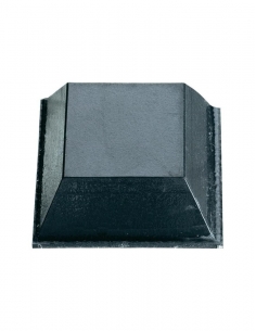 Bumpon paracolpi 3M SJ5023 nero con top a forma piatta, 20,6 mm x 7,6 mm