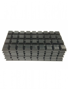Bumpon paracolpi 3M SJ5023 nero con top a forma piatta, 20,6 mm x 7,6 mm 2