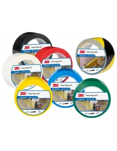 3M™ 471 nastro in vinile nero per marcatura e segnaletica industriale, 50 mm x 33 m . 2