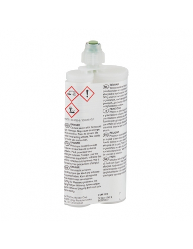 Adesivo epossidico 3M 7240B/A, 400 ml, nero, per l'incollaggio di metallo su metallo