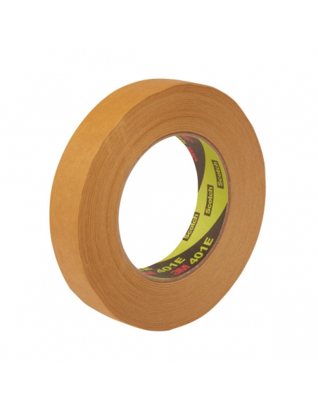 Nastro per mascheratura industriale 3M 401E.Marrone, 24 mm x 50 m, nastro per mascheratura.