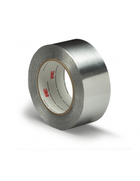 Rotolo di nastro adesivo in alluminio 3M™ 425 da 50 mm x 55 m.