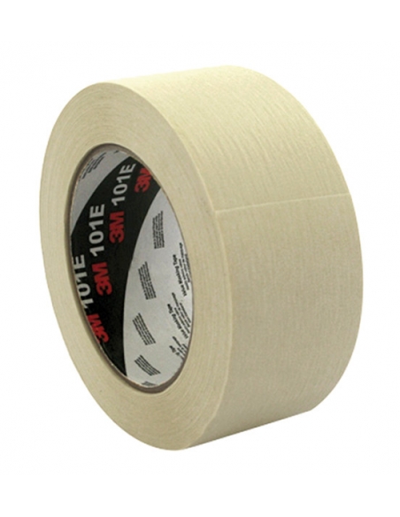 Rotolo 3M™ 101+ beige 36 mm x 50 m in carta monoadesiva per mascherature.