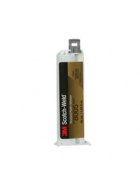 Adesivo acrilico, 3M, DP8005, contenitore 45 ml, bianco, bicomponente