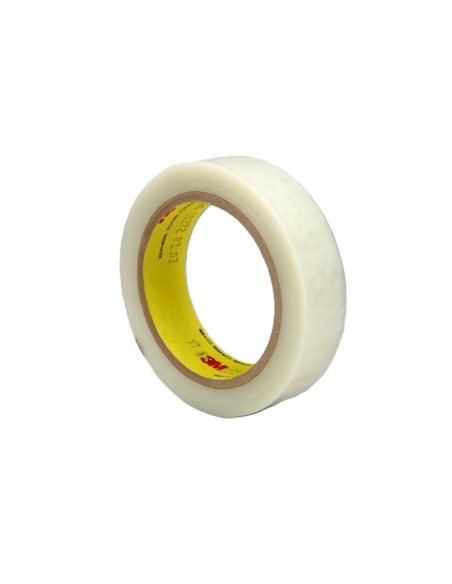 3M™ 396 nastro trasparente in poliestere 25 mm × 33 m ad alta adesione.