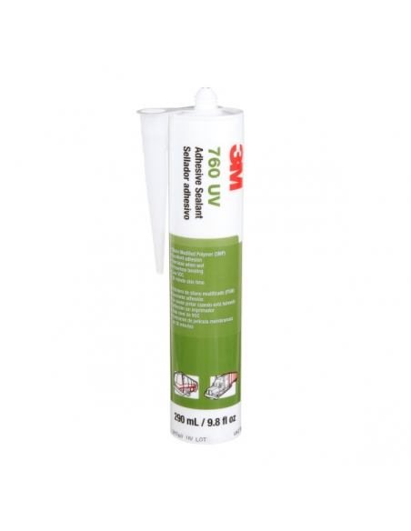 Adesivo sigillante ibrido 3M 760,290 ml, bianco.
