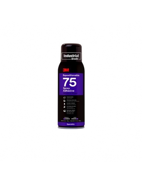 Adesivo, riposizionabile, 3M, Spray, 75, bomboletta  500 ml, Trasparente