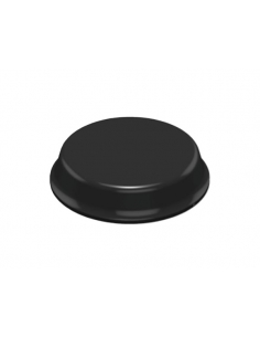 Bumpon paracolpi 3M SJ5744 nero, forma cilindrica con superficie piana, 19,1 mm x 4,1 mm.
