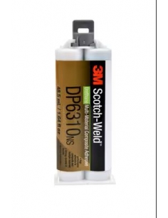 Adesivo poliuretanico versatile 3M DP6310NS, Verde, 48.5 ml, prodotto bicomponente