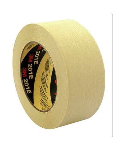Scotch carta 3M 201+.Beige, 18 mm x 50 m, 0.135 mm, nastro per mascheratura.
