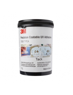 Adesivo serigrafico UV 3M SP7555,1L, trasparente.