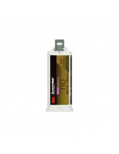 Adesivo bicomponente, 3M, DP110, Translucido, colore grigio, contenitore 48.5 ml,adesivo epossidico