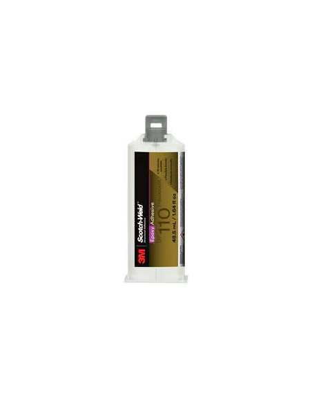 Adesivo bicomponente, 3M, DP110, Translucido, colore grigio, contenitore 48.5 ml,adesivo epossidico