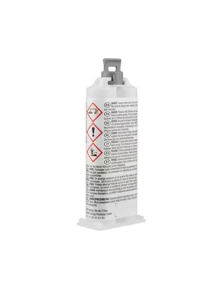 Adesivo bicomponente, 3M, DP110, Translucido, colore grigio, contenitore 48.5 ml,adesivo epossidico