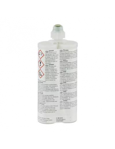 Adesivo bicomponente, 3M, DP190, colore Grigio, confezione 400 ml,adesivo epossidico, elevata resistenza a taglio