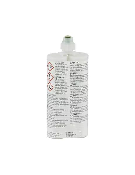 Adesivo bicomponente, 3M, DP190, colore Grigio, confezione 400 ml,adesivo epossidico, elevata resistenza a taglio