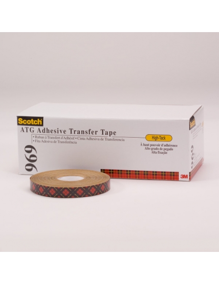 Nastro Transfer 3M ATG 969.19 mm x 33 m, per ATG700, liner in Carta Kraft densificata.