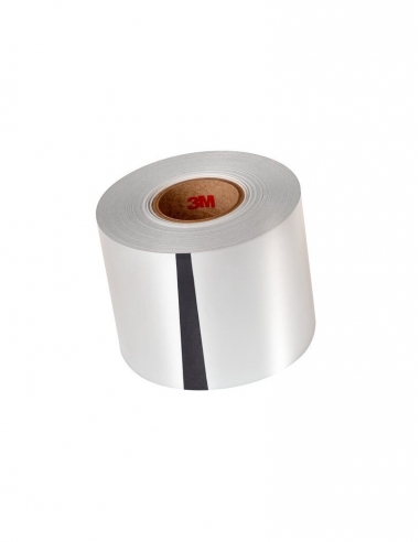 Fogli adesivi 3M 7903 argento lucido.