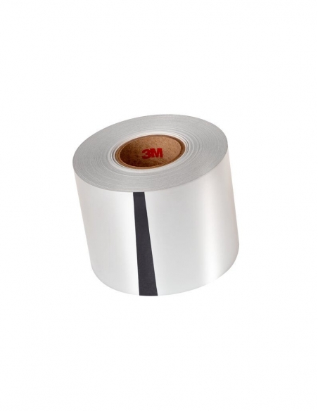 Fogli adesivi 3M 7903 argento lucido.