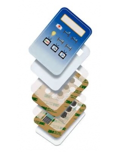 Fogli spaziatori trasparenti 3M 7986MP, 610 mm x 914 mm.