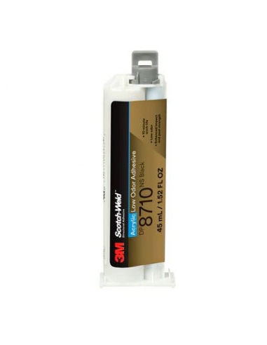 Adesivo acrilico, 3M, Scotch-Weld, contenitore 45 ml, nero, a basso odore