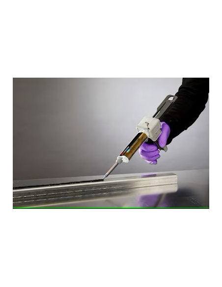 Adesivo acrilico, 3M, Scotch-Weld, contenitore 45 ml, nero, a basso odore